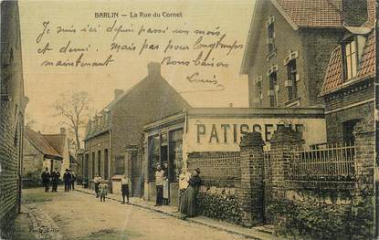 / CPA FRANCE 62 "Barlin, la rue du Cornet"