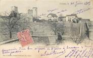 01 Ain / CPA FRANCE 01 "Trévoux, les tours ou ancien château fort"