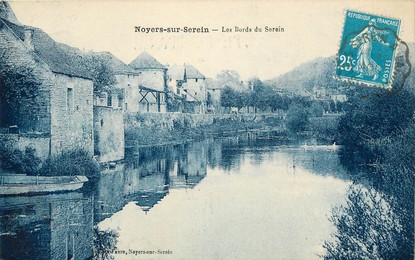 CPA FRANCE 89 "Noyers sur Serein, les bords du Serein"