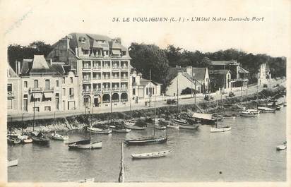/ CPA FRANCE 44 "Le Pouliguen, l'hôtel Notre Dame du Port"