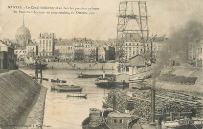 / CPA FRANCE 44 "Nantes, le canal Pelloutier"