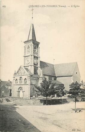 CPA FRANCE 89 "Quarré les Tombes, l'Eglise"