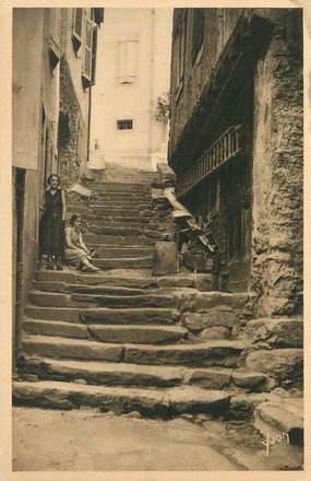 / CPA FRANCE 09 "Ax Les Thermes, rue des escaliers"