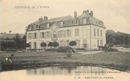 CPA FRANCE 89 "Chateau de Paron"