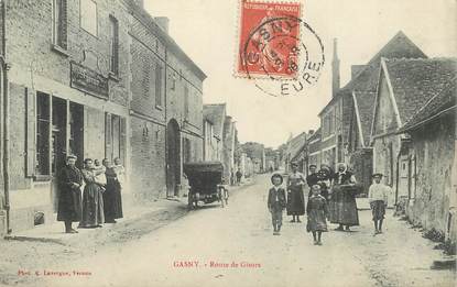 CPA FRANCE 27 " Gasny, route de Gisors"