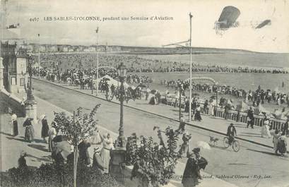 / CPA FRANCE 85 "Les Sables d'Olonne, pendant une semaine d'aviation"