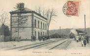 27 Eure CPA FRANCE 27 " Etrépagny, la gare" / TRAIN