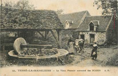 / CPA FRANCE 61 "Tessé La Madeleine, le vieux pressoir normand des Buards"