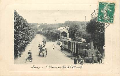CPA FRANCE 27 " Bernay, le chemin de fer de Thiberville" / TRAIN