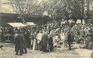 27 Eure CPA FRANCE 27 " Bernay, le marché aux oeufs, Place Sainte Croix"