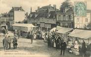 27 Eure CPA FRANCE 27 "Montreuil Largillé, le Marché"