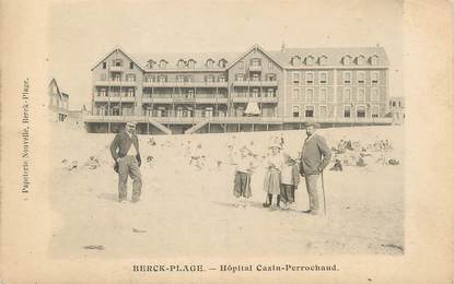 / CPA FRANCE 62 "Berck Plage, hôpital Cazin Perrochaud "