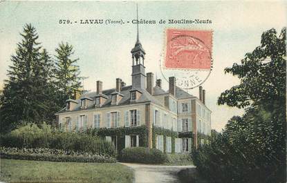 CPA FRANCE 89 "Lavau, chateau de Moulins Neufs"