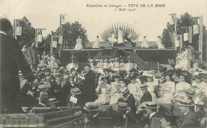 CPA FRANCE 87 "Limoges,  Fête de la Muse, 1903"