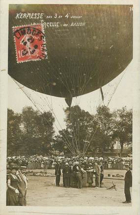 CARTE PHOTO FRANCE 87 "Limoges" / BALLON