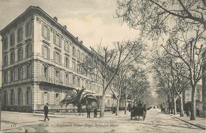 / CPA FRANCE 06 "Nice, bld Victor Hugo, splendid Hôtel"