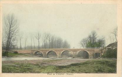 CPA FRANCE 89 "Pont de Cheny"