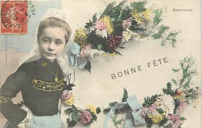 / CPA FRANCE 29 "Bretagne' / ENFANT / FOLKLORE