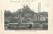 54 Meurthe Et Moselle / CPA FRANCE 54 "Lemainville, la fontaine et la chapelle"