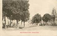 54 Meurthe Et Moselle / CPA FRANCE 54 "Saint Nicolas de port, avenue Jolain"