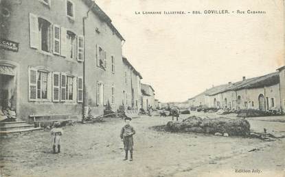 / CPA FRANCE 54 "Goviller, rue Cabarail"