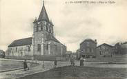 60 Oise / CPA FRANCE 60 "Sainte Geneviève, place de l'église "