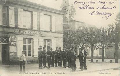 / CPA FRANCE 51 "Heiltz le Maurupt, la mairie"