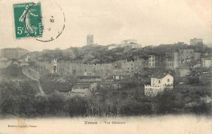 / CPA FRANCE 06 " Vence, vue générale "