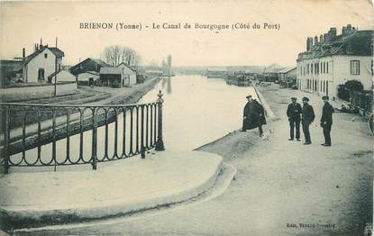 CPA FRANCE 89 "Brienon, le canal de Bourgogne"