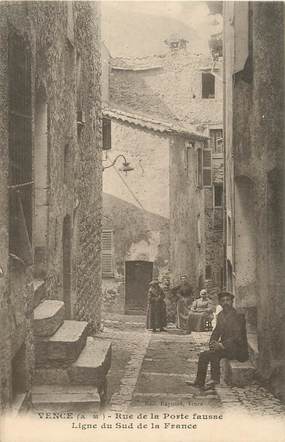 / CPA FRANCE 06 "Vence, rue de la porte Fausse "