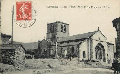 CPA FRANCE 63 "Dore L'Eglise"