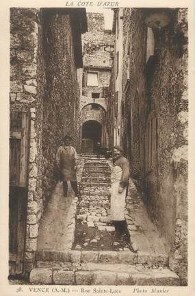 / CPA FRANCE 06 "Vence, rue Sainte Luce"