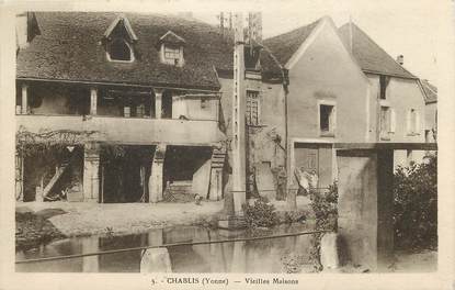 CPA FRANCE 89 "Chablis, vieilles maisons"