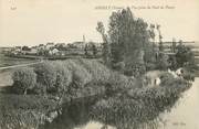 89 Yonne CPA FRANCE 89 "Angely, vue prise du pont de Paney"