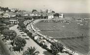 83 Var / CPSM FRANCE 83 "Sainte Maxime, la plage et la promenade "