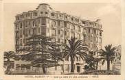 06 Alpe Maritime / CPA FRANCE 06 "Nice, hôtel Albert 1er"