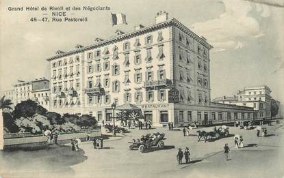 / CPA FRANCE 06 "Nice, grand hôtel de Rivoli et des Négociants"