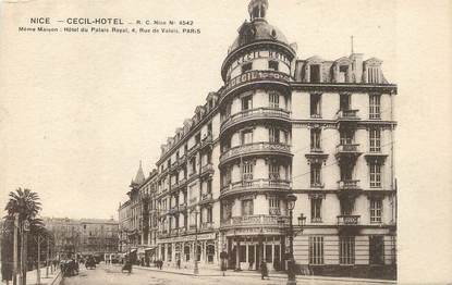 / CPA FRANCE 06 "Nice, Cécil Hôtel"