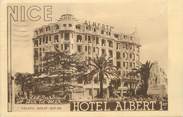 06 Alpe Maritime / CPA FRANCE 06 "Nice, hôtel Albert 1er "