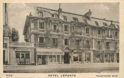 / CPA FRANCE 06 "Nice, hôtel Lépante "