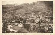 09 Ariege / CPA FRANCE 09 "Luzénac, vue du centre du village"