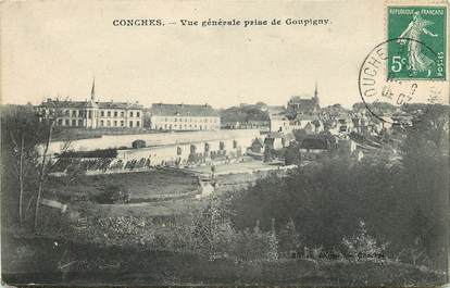 CPA FRANCE 27 "Conches, vue générale prise de Goupigny"
