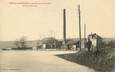 CPA FRANCE 27 "Pont de l'Arche pendant les Inondations, Usine électrique"