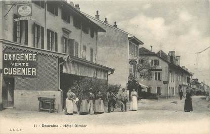 / CPA FRANCE 74 "Douvaine, hôtel Dimier"