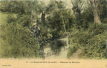 / CPA FRANCE 94 "La Queue en Brie, ruisseau du Morbras"