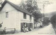 19 Correze CPA FRANCE 19 "Brivezac, Café Restaurant Maison Soignet et grande rue"