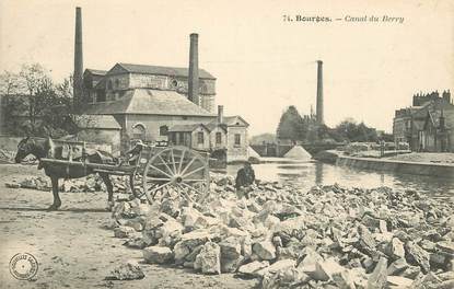 CPA FRANCE 18 "Bourges, Canal du Berry"