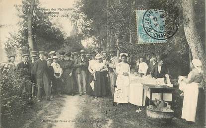 CPA FRANCE 17  "Saint Jean d'Angély, concours de Pêcheurs Angériens, 1906"