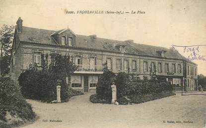 CPA FRANCE 76 "Froberville, la Place"