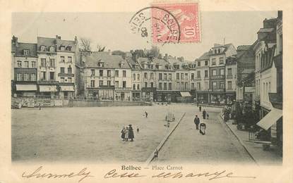 CPA FRANCE 76 "Bolbec, Place Carnot"